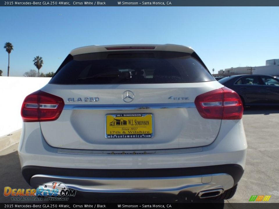 2015 Mercedes-Benz GLA 250 4Matic Cirrus White / Black Photo #5
