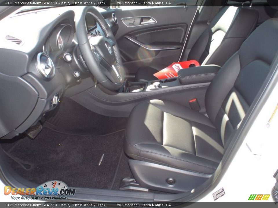 2015 Mercedes-Benz GLA 250 4Matic Cirrus White / Black Photo #6