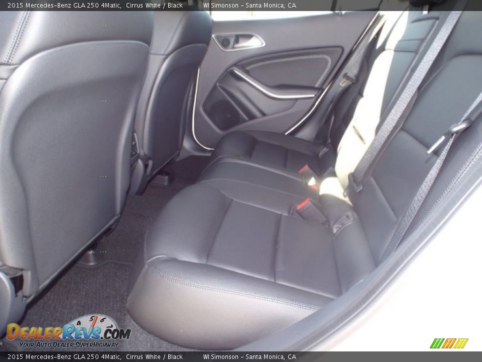2015 Mercedes-Benz GLA 250 4Matic Cirrus White / Black Photo #7