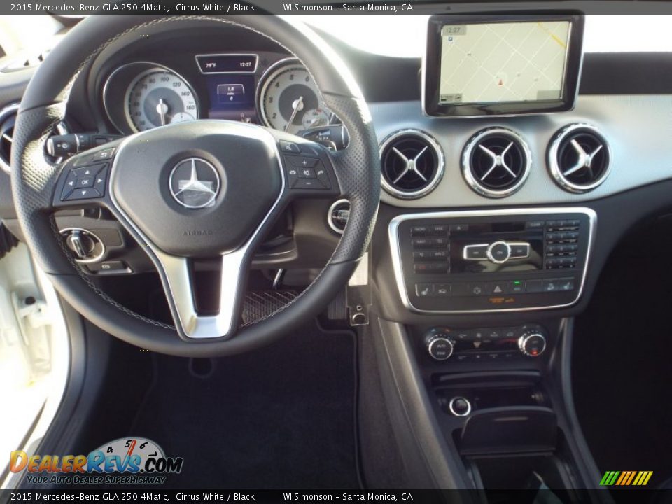 2015 Mercedes-Benz GLA 250 4Matic Cirrus White / Black Photo #8