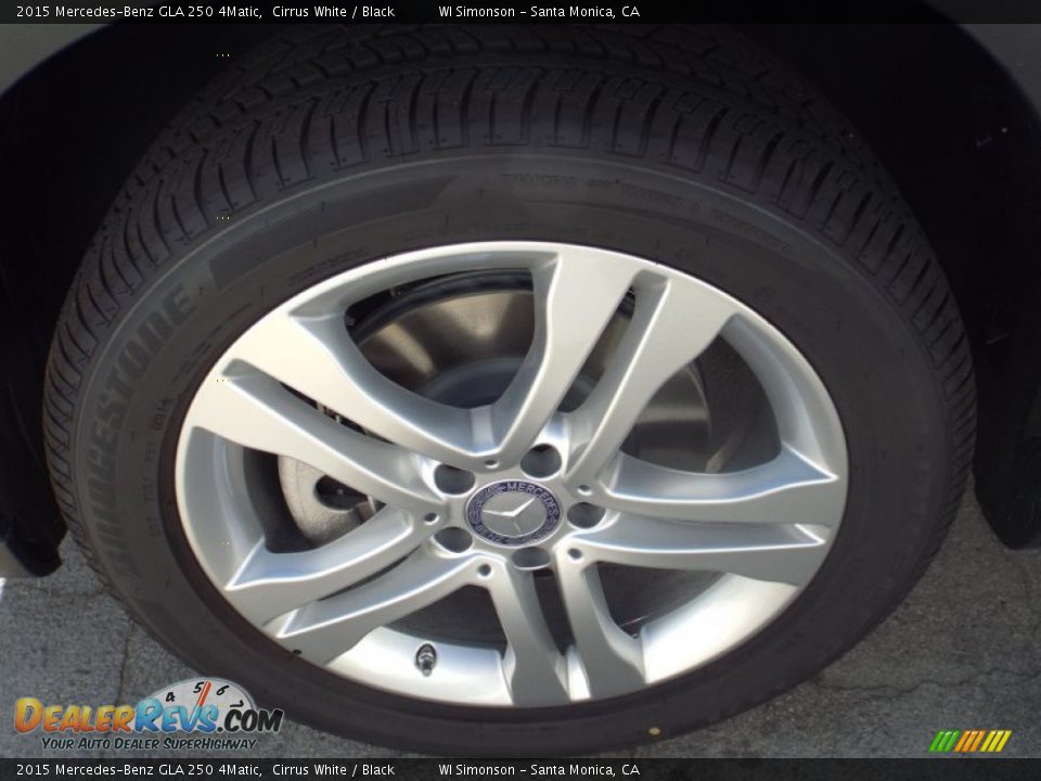 2015 Mercedes-Benz GLA 250 4Matic Cirrus White / Black Photo #9