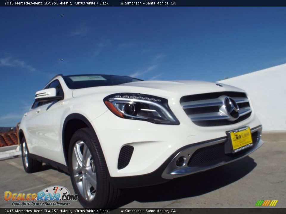 2015 Mercedes-Benz GLA 250 4Matic Cirrus White / Black Photo #10