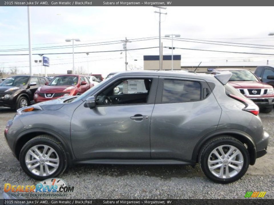 Gun Metallic 2015 Nissan Juke SV AWD Photo #4