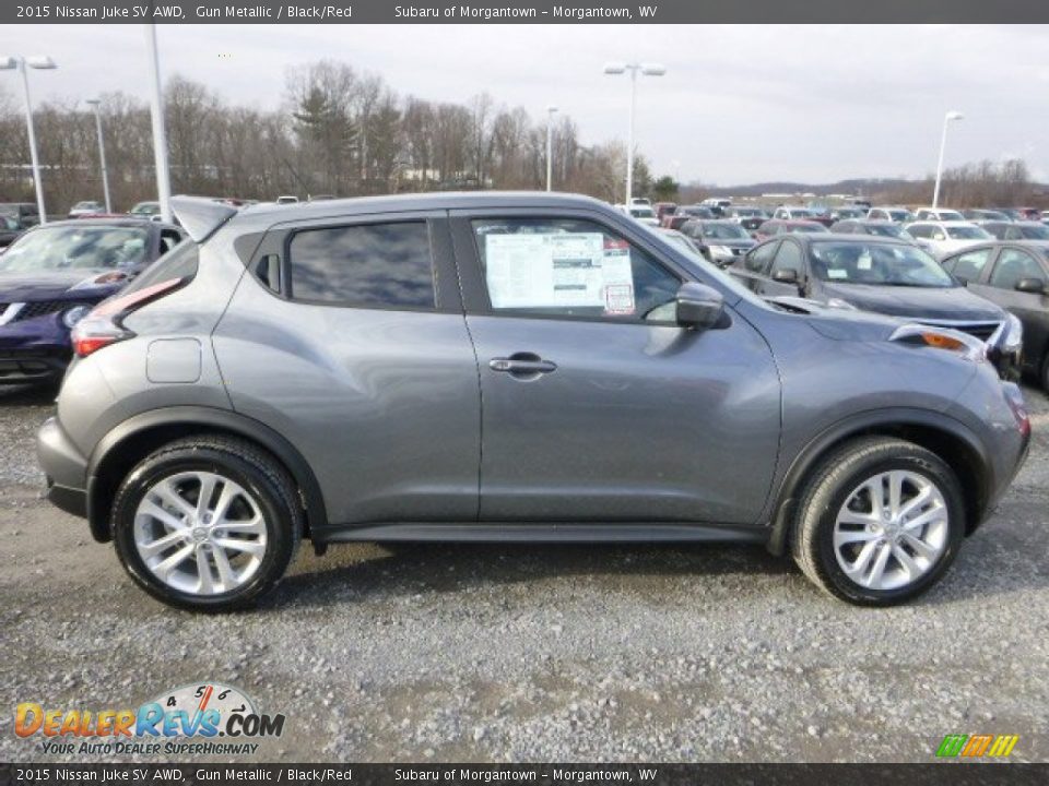 Gun Metallic 2015 Nissan Juke SV AWD Photo #8