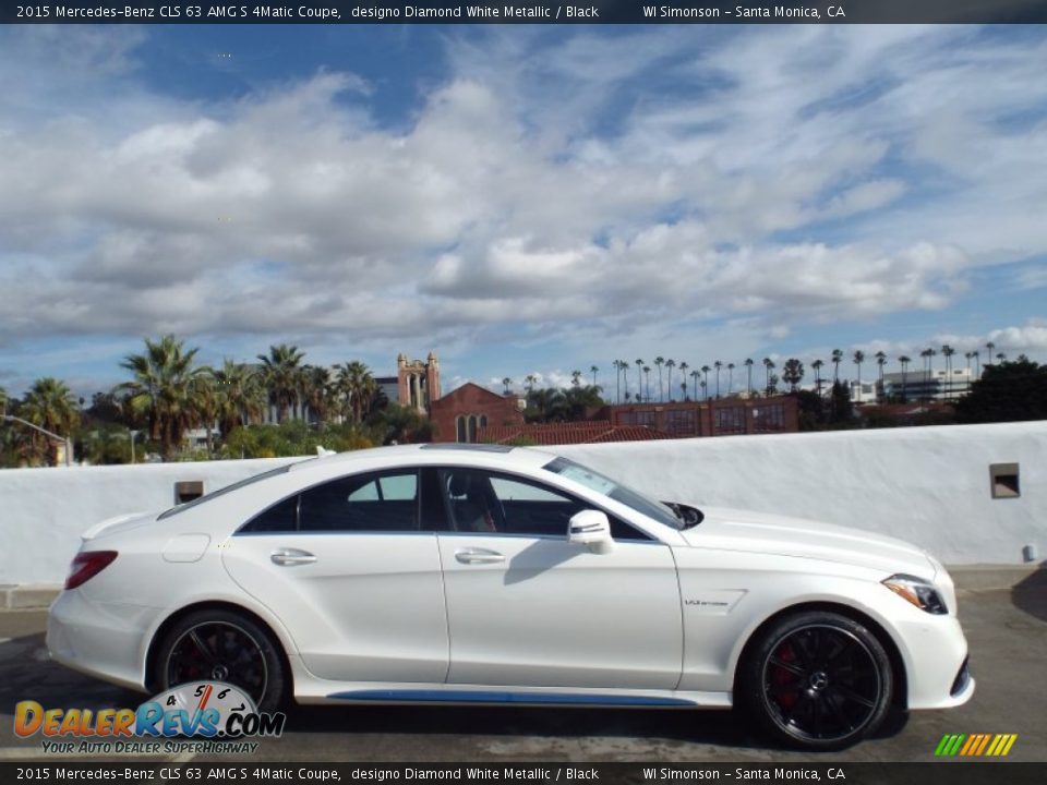 designo Diamond White Metallic 2015 Mercedes-Benz CLS 63 AMG S 4Matic Coupe Photo #3