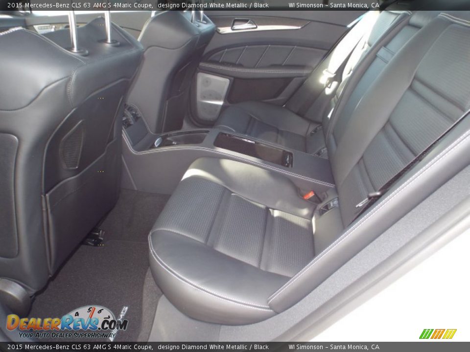 Rear Seat of 2015 Mercedes-Benz CLS 63 AMG S 4Matic Coupe Photo #9