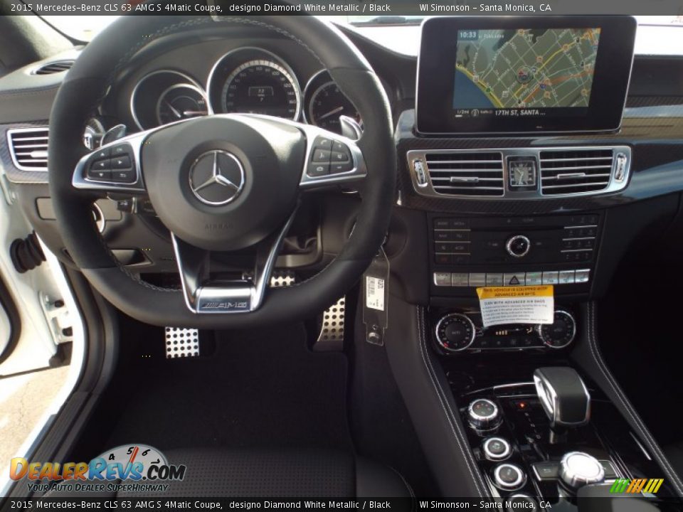 Dashboard of 2015 Mercedes-Benz CLS 63 AMG S 4Matic Coupe Photo #10