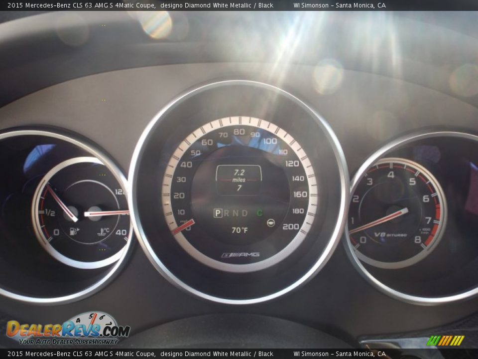 2015 Mercedes-Benz CLS 63 AMG S 4Matic Coupe Gauges Photo #11