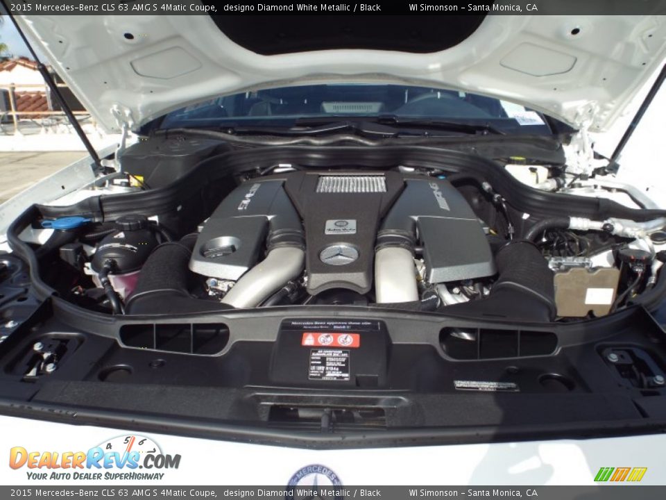 2015 Mercedes-Benz CLS 63 AMG S 4Matic Coupe 5.5 AMG Liter biturbo DOHC 32-Valve VVT V8 Engine Photo #18