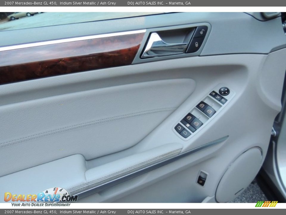 2007 Mercedes-Benz GL 450 Iridium Silver Metallic / Ash Grey Photo #23