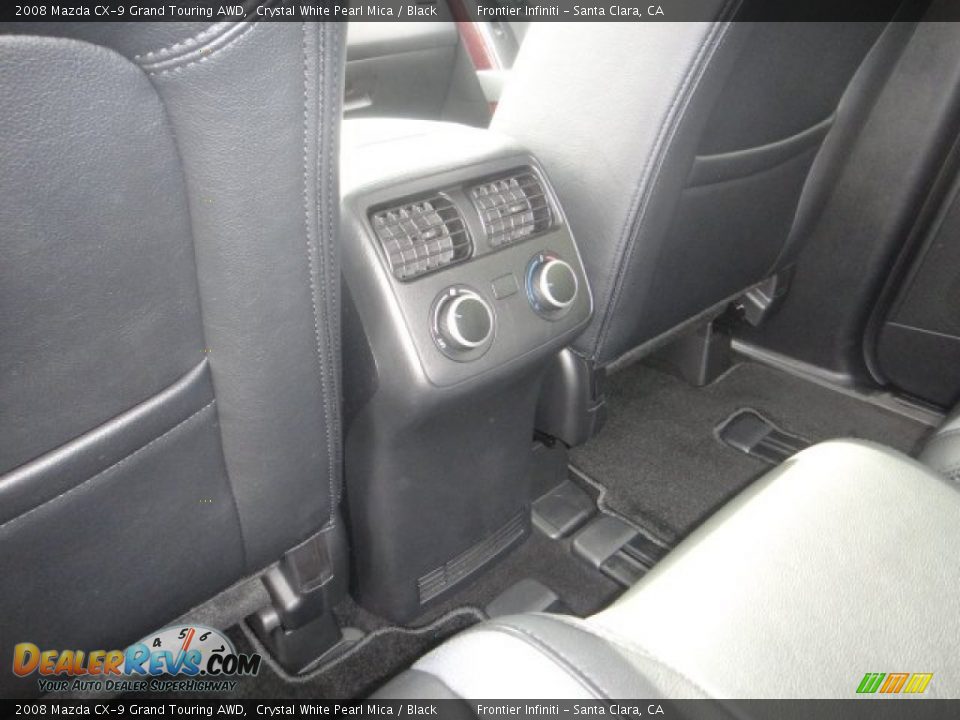 2008 Mazda CX-9 Grand Touring AWD Crystal White Pearl Mica / Black Photo #15