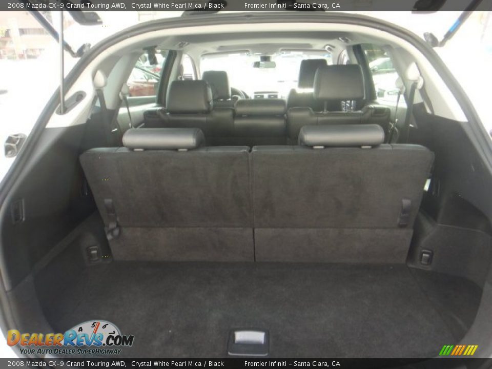2008 Mazda CX-9 Grand Touring AWD Crystal White Pearl Mica / Black Photo #16