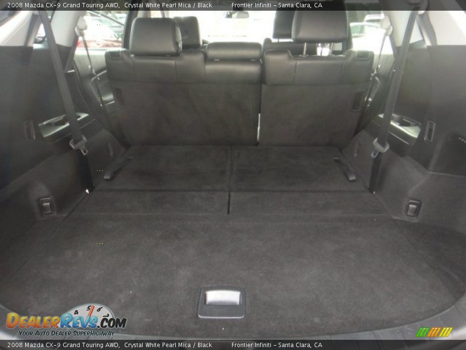 2008 Mazda CX-9 Grand Touring AWD Crystal White Pearl Mica / Black Photo #17