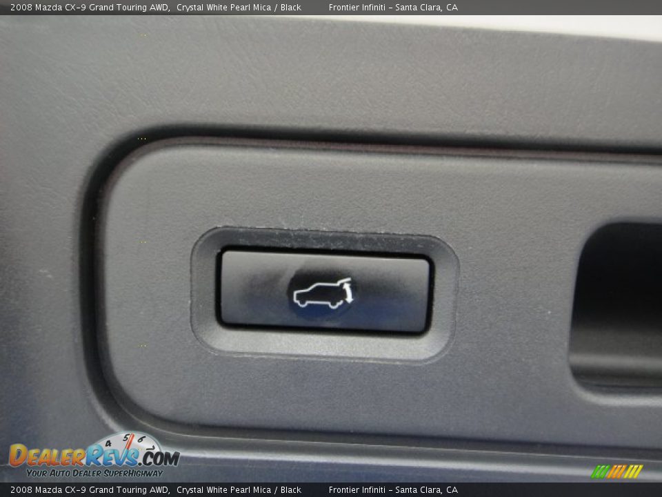 2008 Mazda CX-9 Grand Touring AWD Crystal White Pearl Mica / Black Photo #18