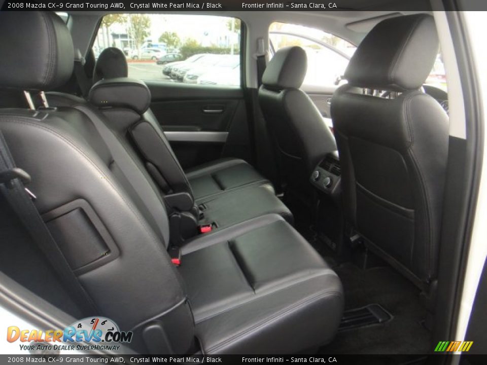 2008 Mazda CX-9 Grand Touring AWD Crystal White Pearl Mica / Black Photo #19