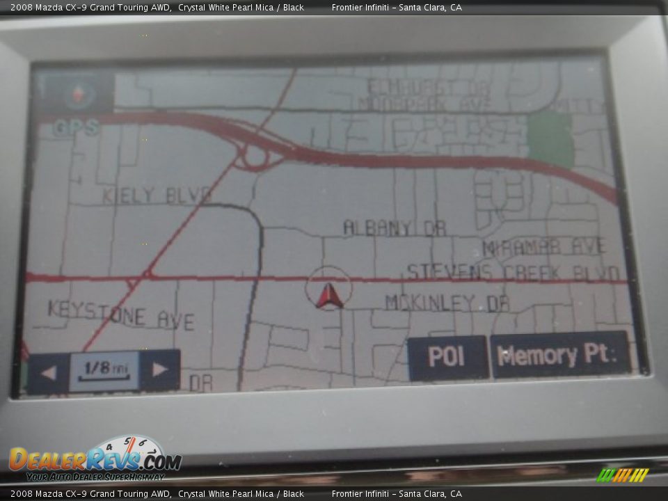 2008 Mazda CX-9 Grand Touring AWD Crystal White Pearl Mica / Black Photo #30