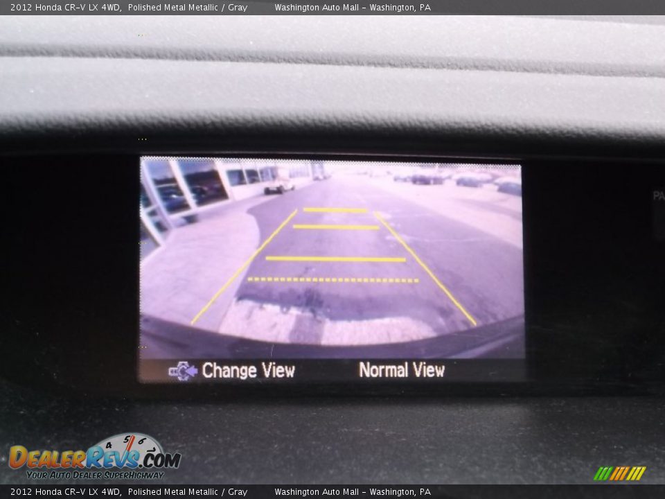 2012 Honda CR-V LX 4WD Polished Metal Metallic / Gray Photo #14