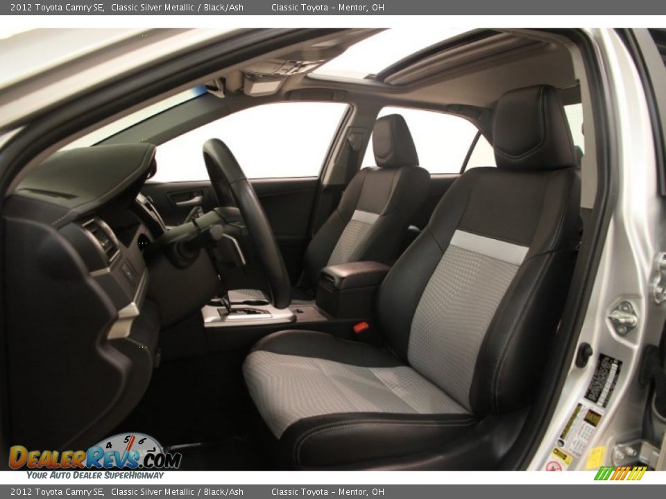 2012 Toyota Camry SE Classic Silver Metallic / Black/Ash Photo #5