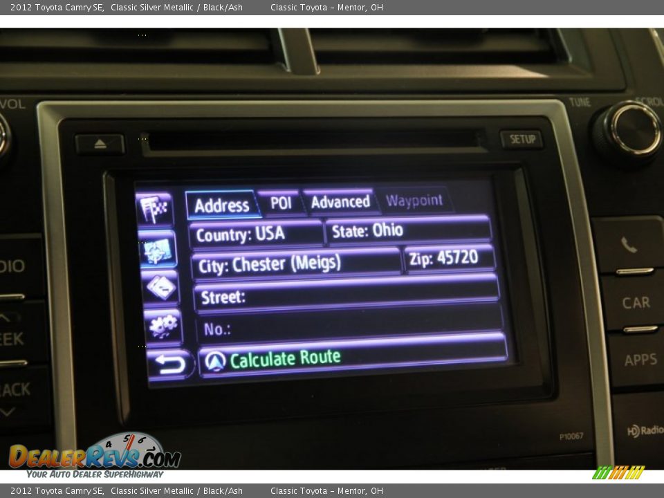 2012 Toyota Camry SE Classic Silver Metallic / Black/Ash Photo #13