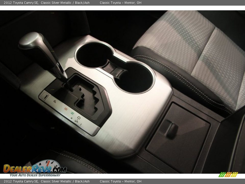 2012 Toyota Camry SE Classic Silver Metallic / Black/Ash Photo #15