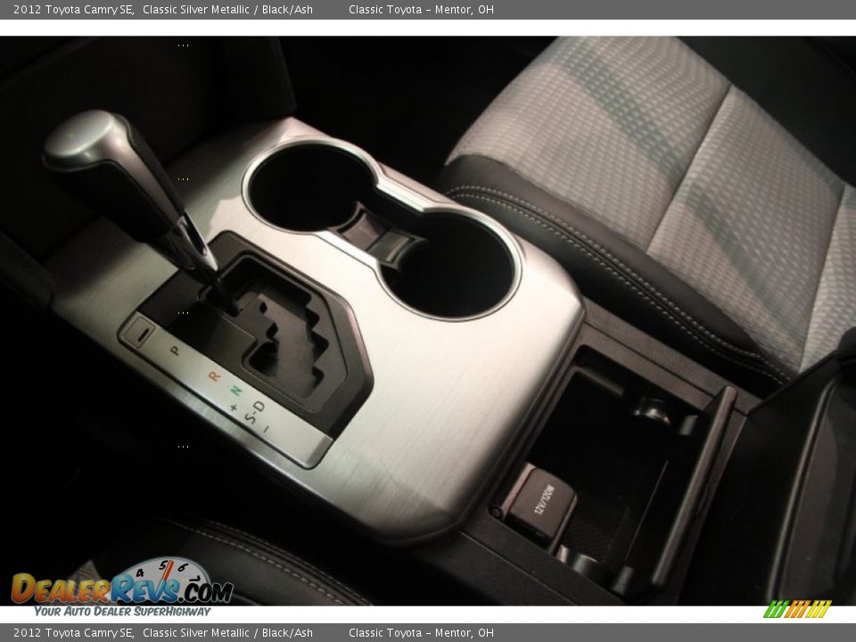 2012 Toyota Camry SE Classic Silver Metallic / Black/Ash Photo #16