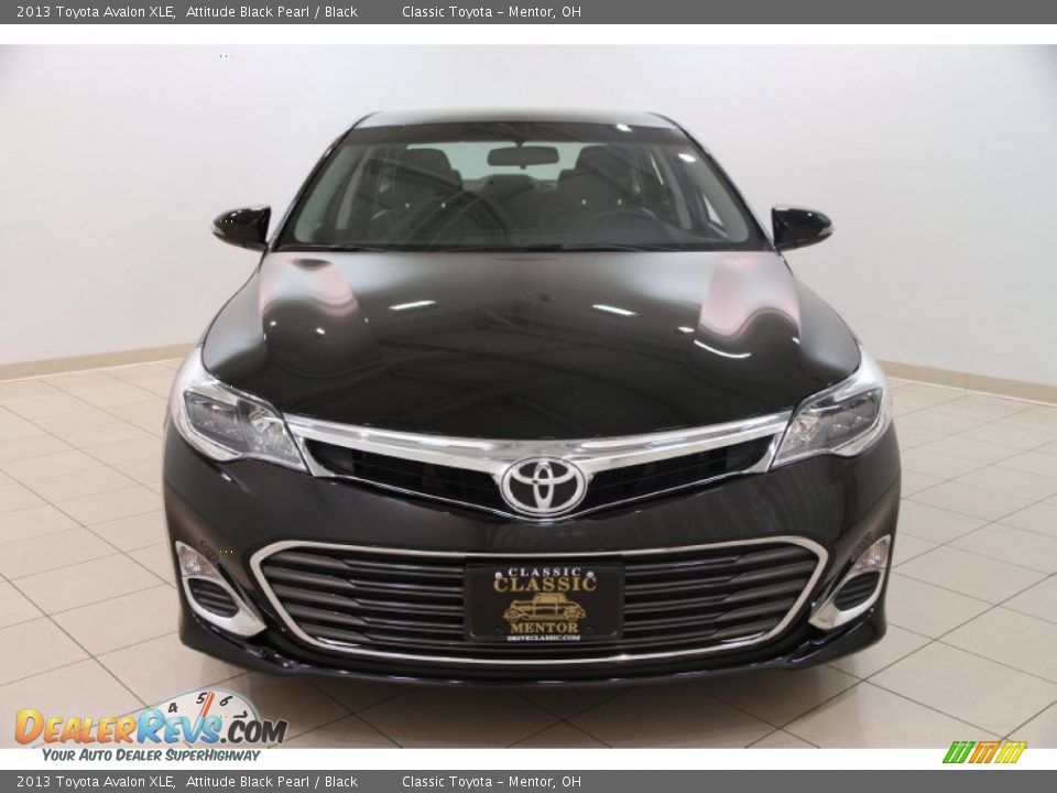 2013 Toyota Avalon XLE Attitude Black Pearl / Black Photo #2