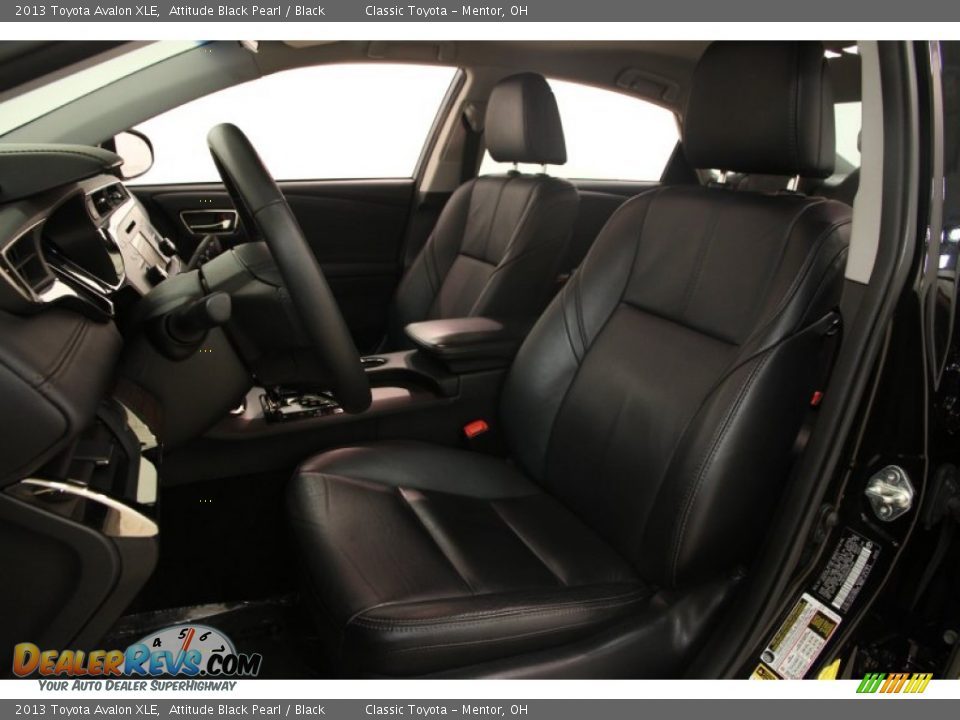 2013 Toyota Avalon XLE Attitude Black Pearl / Black Photo #5