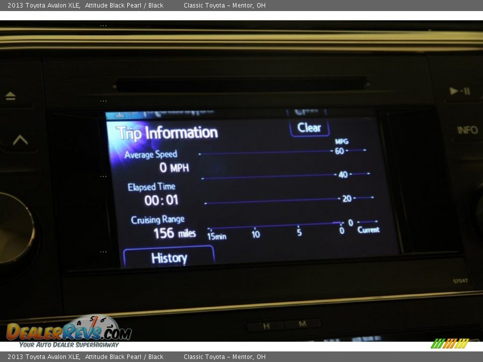 2013 Toyota Avalon XLE Attitude Black Pearl / Black Photo #10