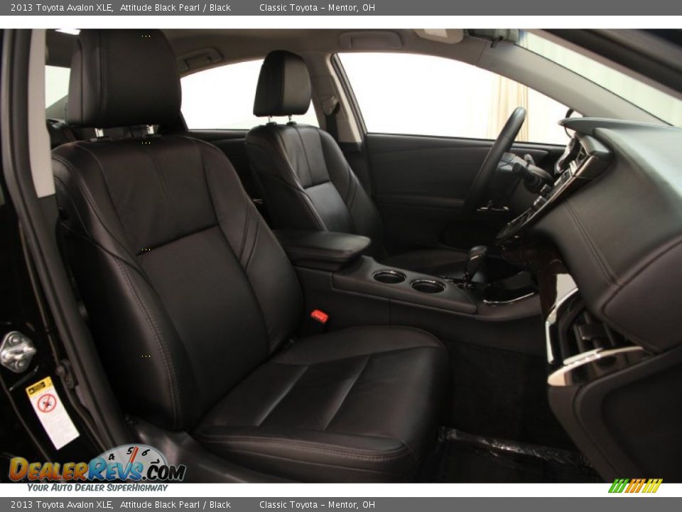 2013 Toyota Avalon XLE Attitude Black Pearl / Black Photo #16