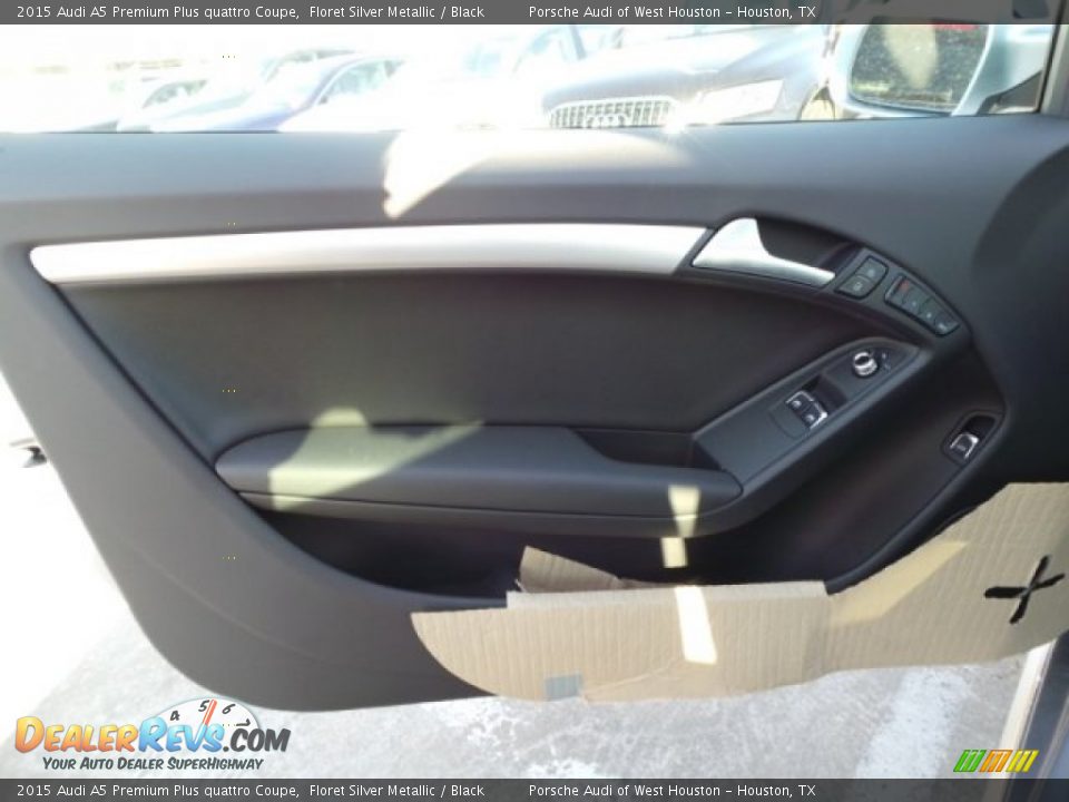 2015 Audi A5 Premium Plus quattro Coupe Floret Silver Metallic / Black Photo #7
