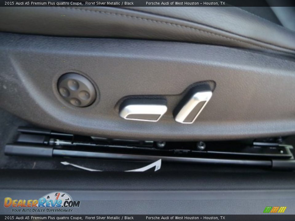2015 Audi A5 Premium Plus quattro Coupe Floret Silver Metallic / Black Photo #11