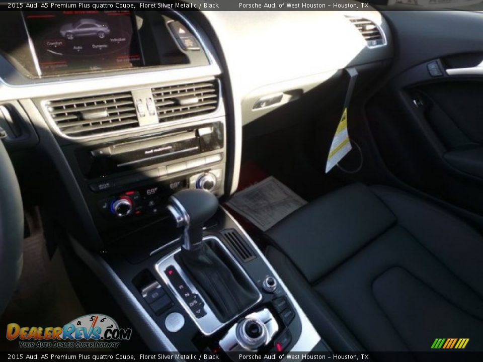 2015 Audi A5 Premium Plus quattro Coupe Floret Silver Metallic / Black Photo #12