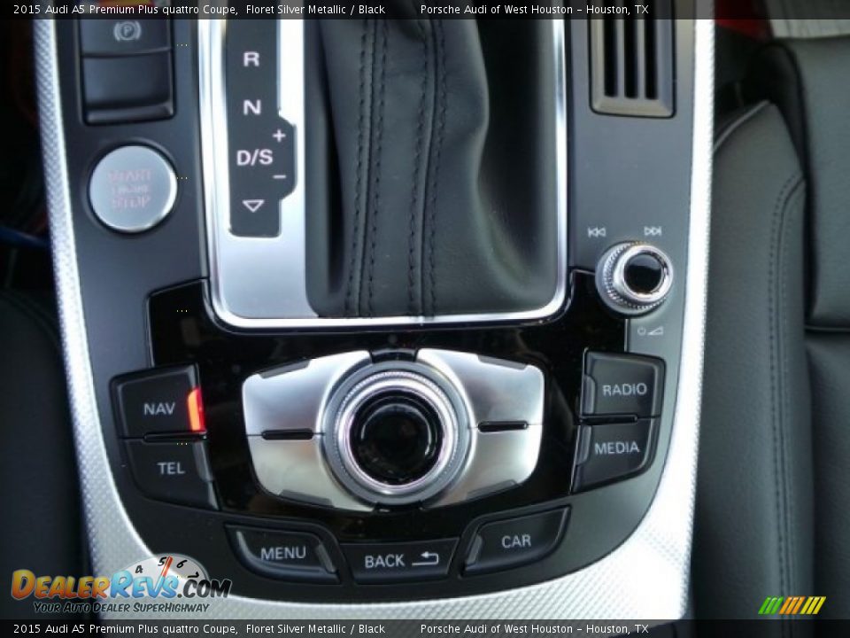 2015 Audi A5 Premium Plus quattro Coupe Floret Silver Metallic / Black Photo #19