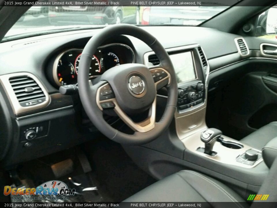 2015 Jeep Grand Cherokee Limited 4x4 Billet Silver Metallic / Black Photo #7