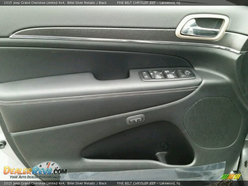 2015 Jeep Grand Cherokee Limited 4x4 Billet Silver Metallic / Black Photo #8