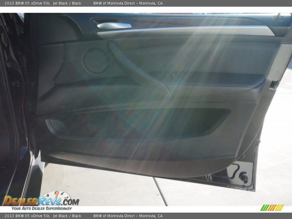 2013 BMW X5 xDrive 50i Jet Black / Black Photo #17
