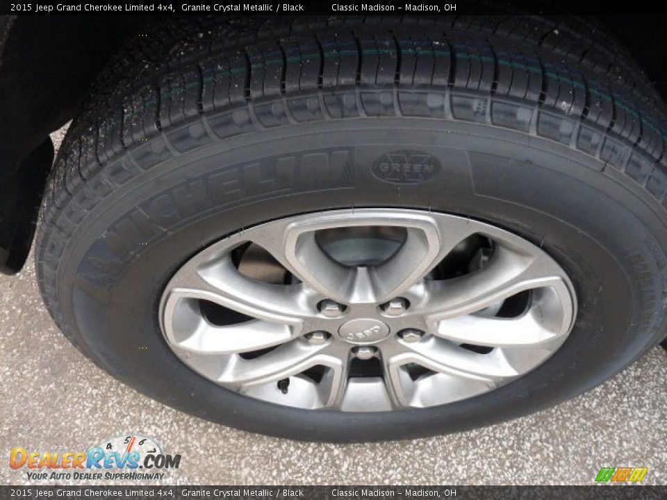 2015 Jeep Grand Cherokee Limited 4x4 Granite Crystal Metallic / Black Photo #4