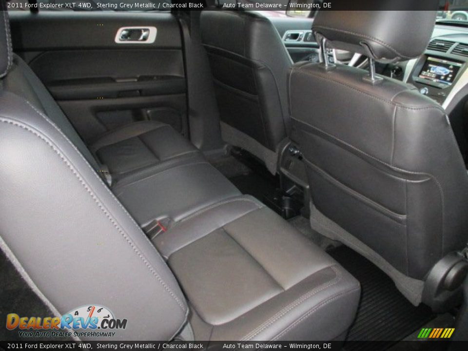 2011 Ford Explorer XLT 4WD Sterling Grey Metallic / Charcoal Black Photo #19