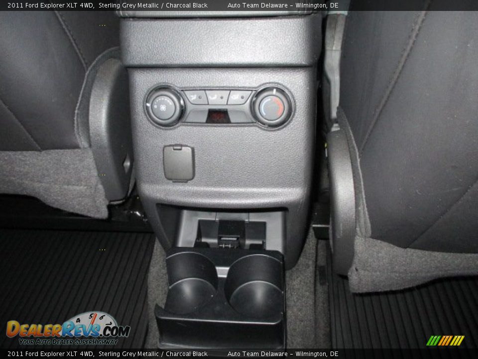 2011 Ford Explorer XLT 4WD Sterling Grey Metallic / Charcoal Black Photo #21