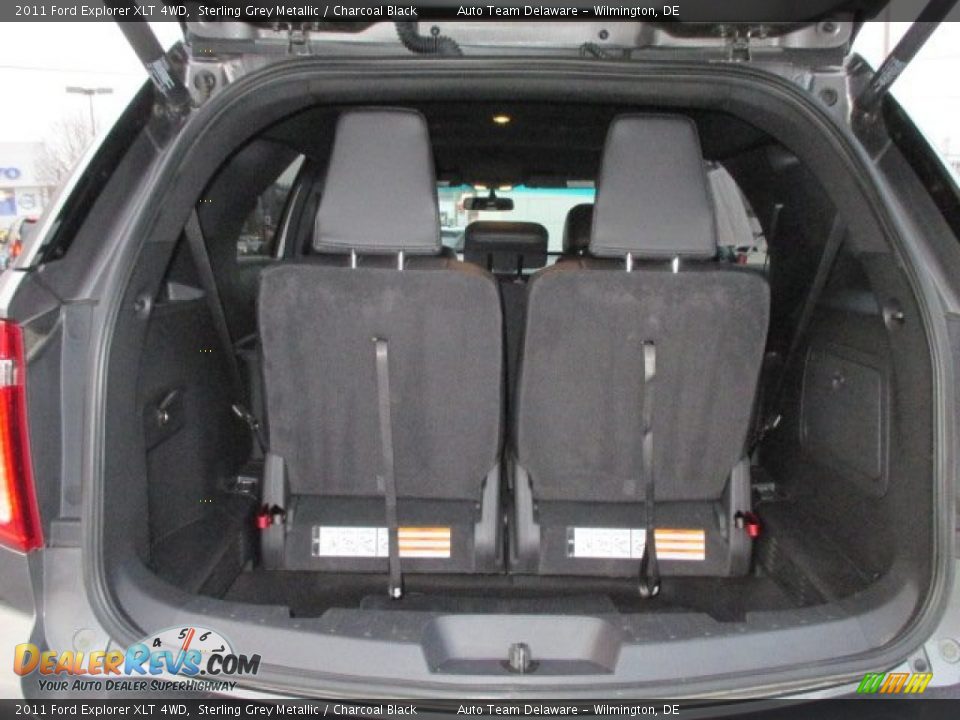 2011 Ford Explorer XLT 4WD Sterling Grey Metallic / Charcoal Black Photo #25