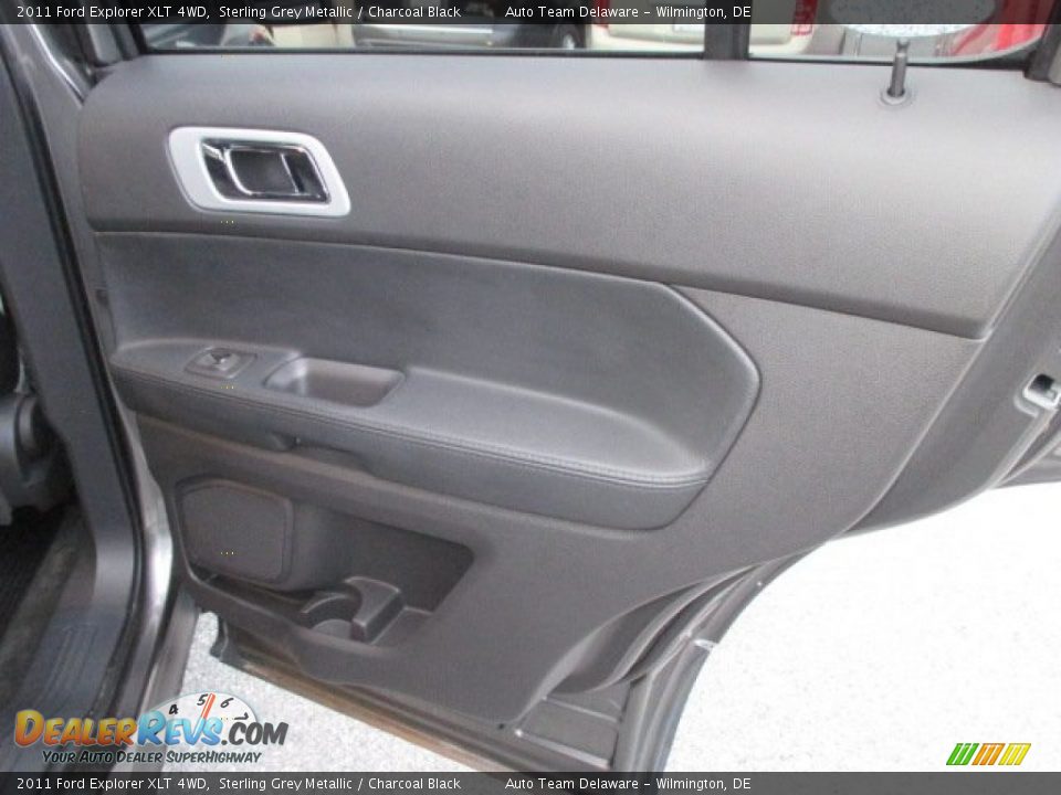 2011 Ford Explorer XLT 4WD Sterling Grey Metallic / Charcoal Black Photo #29