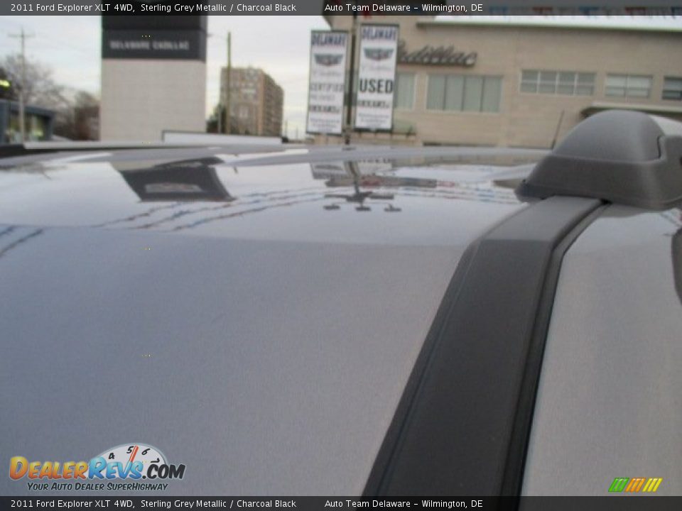 2011 Ford Explorer XLT 4WD Sterling Grey Metallic / Charcoal Black Photo #33