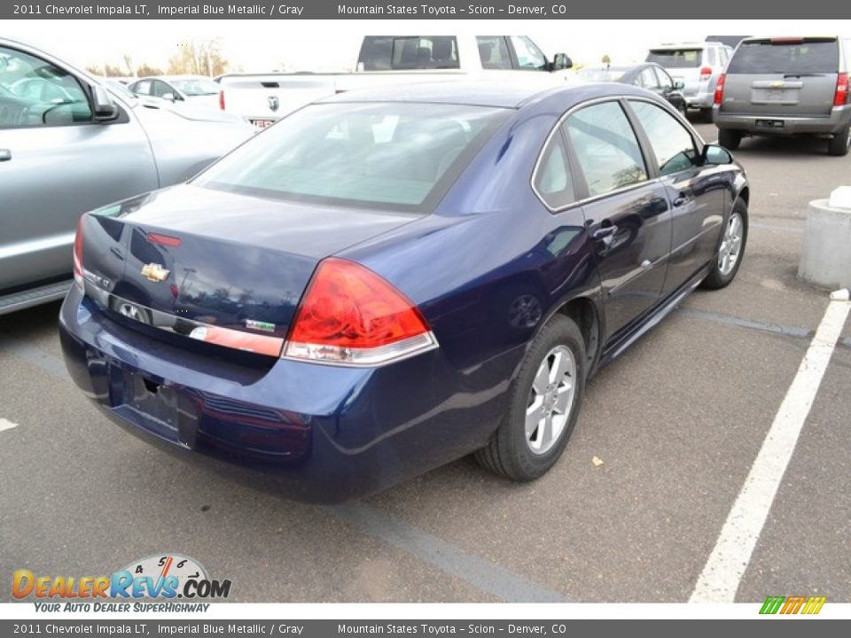2011 Chevrolet Impala LT Imperial Blue Metallic / Gray Photo #2