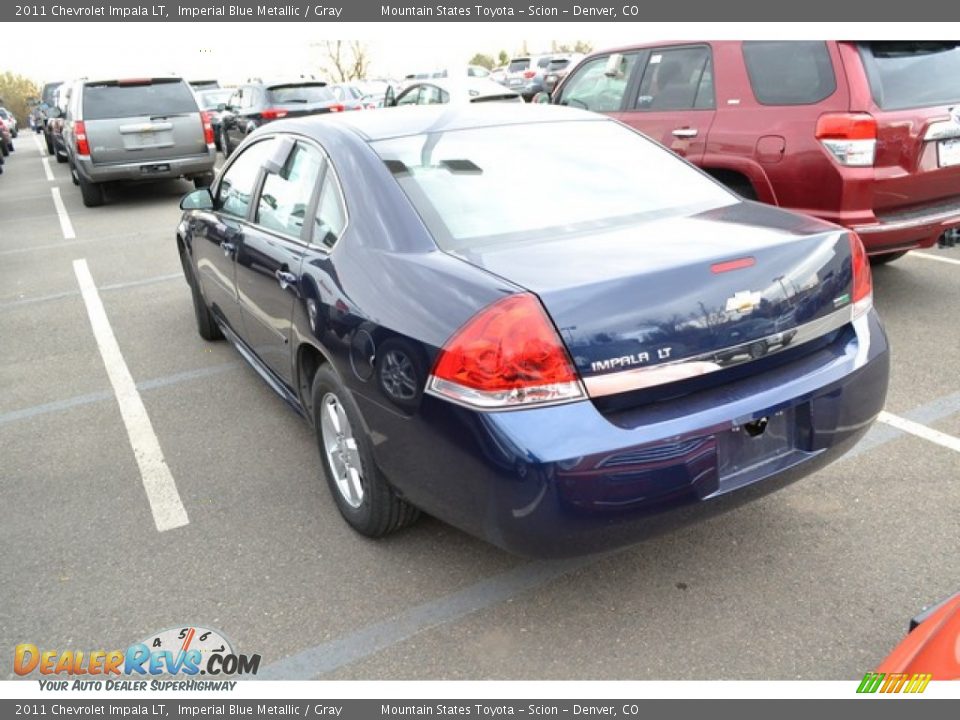 2011 Chevrolet Impala LT Imperial Blue Metallic / Gray Photo #3