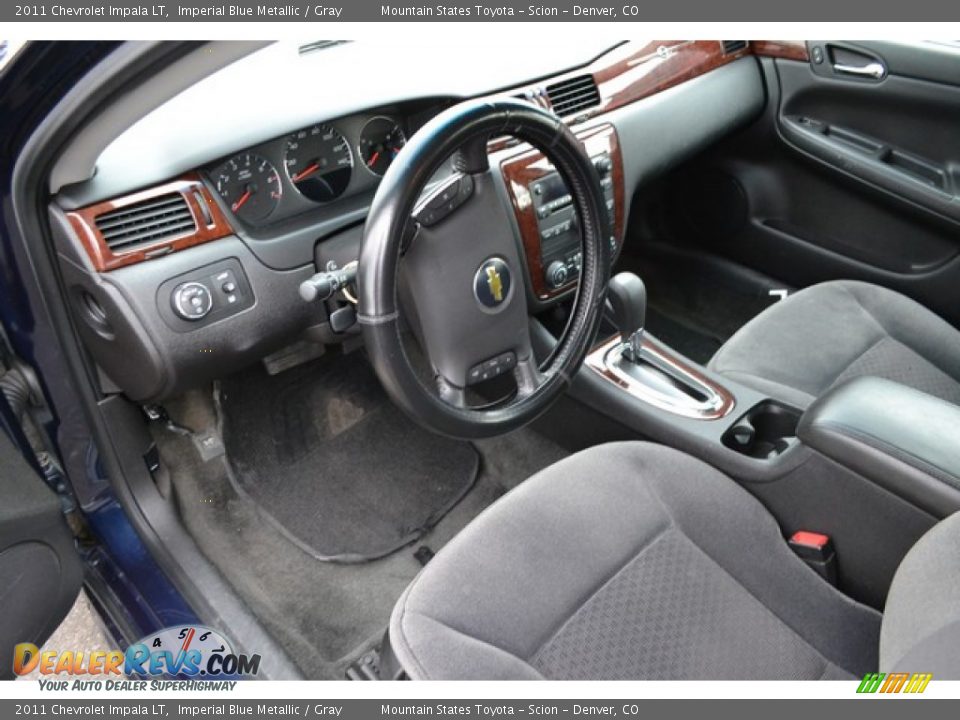 2011 Chevrolet Impala LT Imperial Blue Metallic / Gray Photo #5