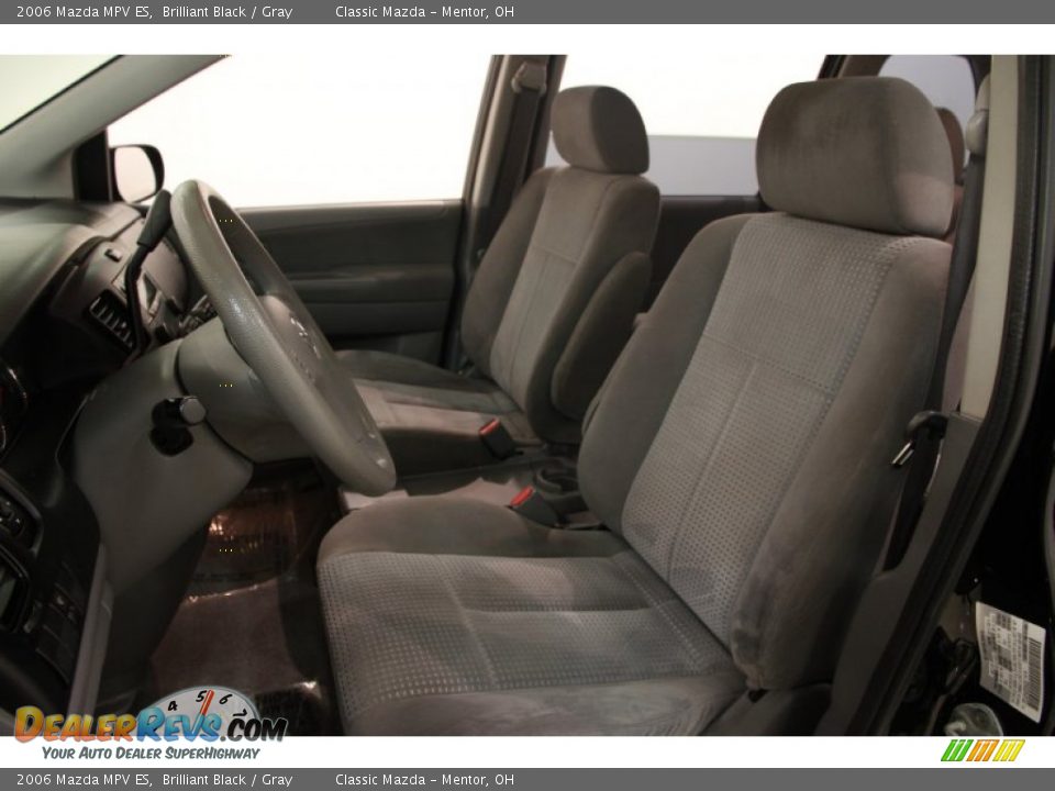 2006 Mazda MPV ES Brilliant Black / Gray Photo #5