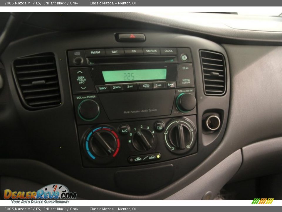 2006 Mazda MPV ES Brilliant Black / Gray Photo #8
