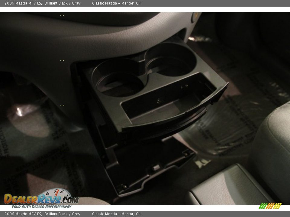2006 Mazda MPV ES Brilliant Black / Gray Photo #9