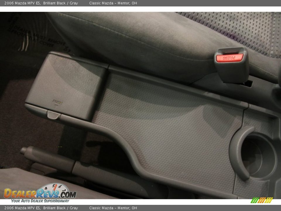 2006 Mazda MPV ES Brilliant Black / Gray Photo #10