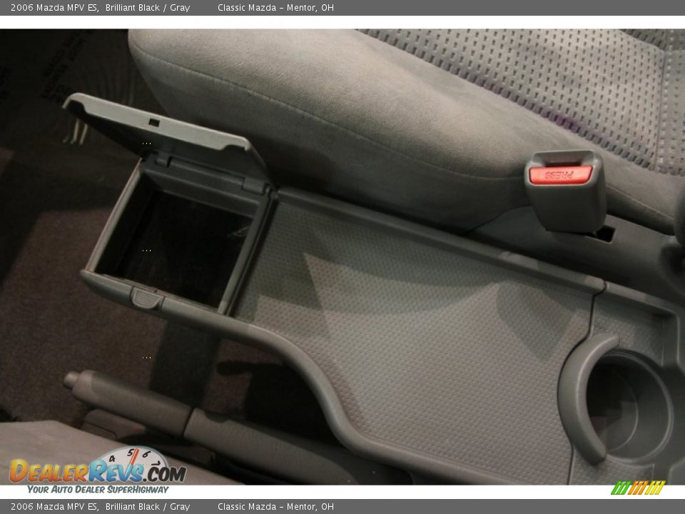 2006 Mazda MPV ES Brilliant Black / Gray Photo #11